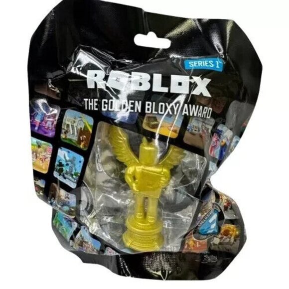 Roblox Backpack Clips The Golden Bloxy Award Virtual Code Series 1 NEW UNOPENED - Picture 1 of 2
